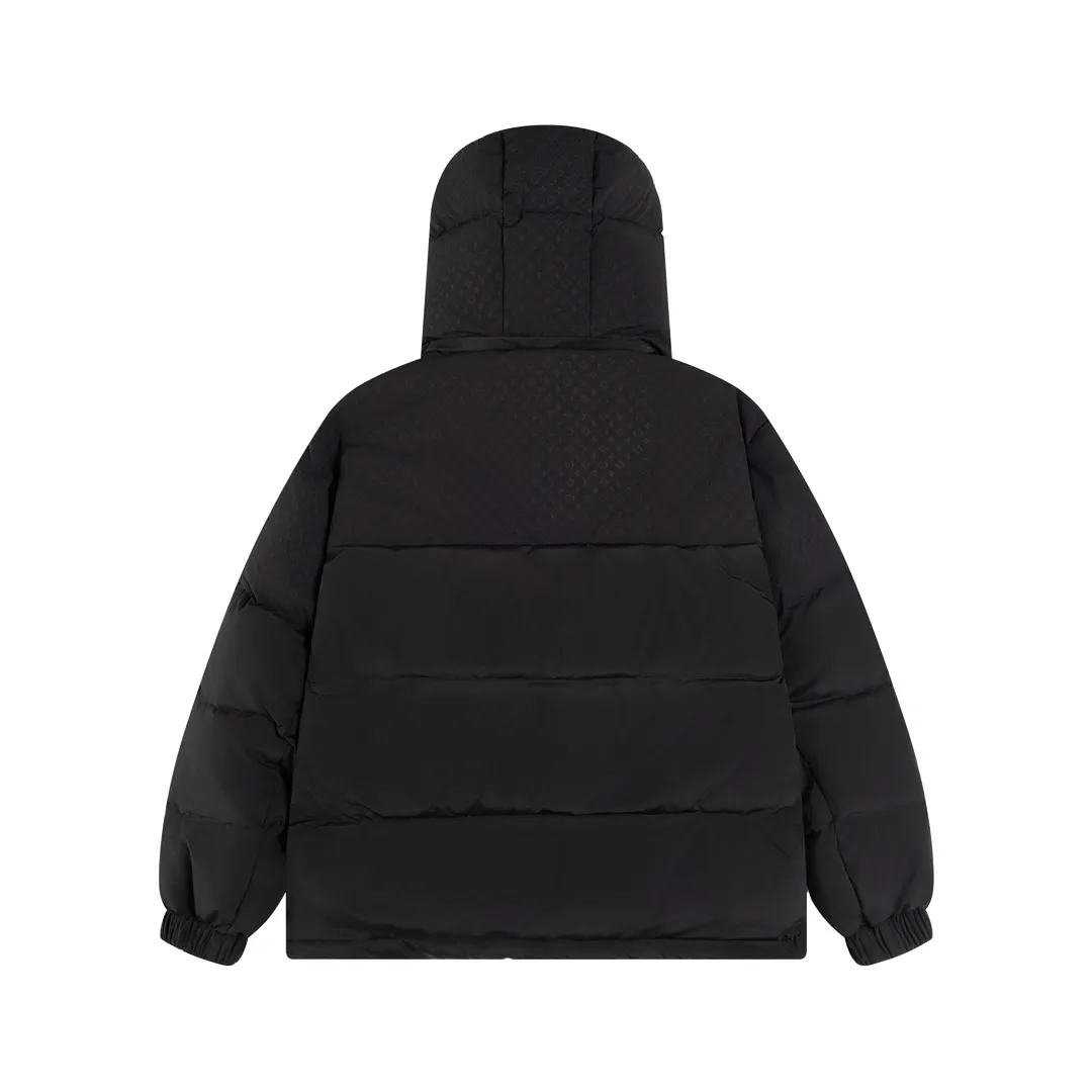 LOUIS VUITTON Down Jacket Black Oversize - Image 3