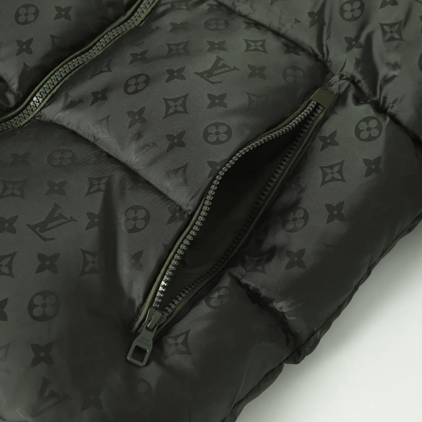 Louis Vuitton Down Jacket Olive Monogram - Image 4