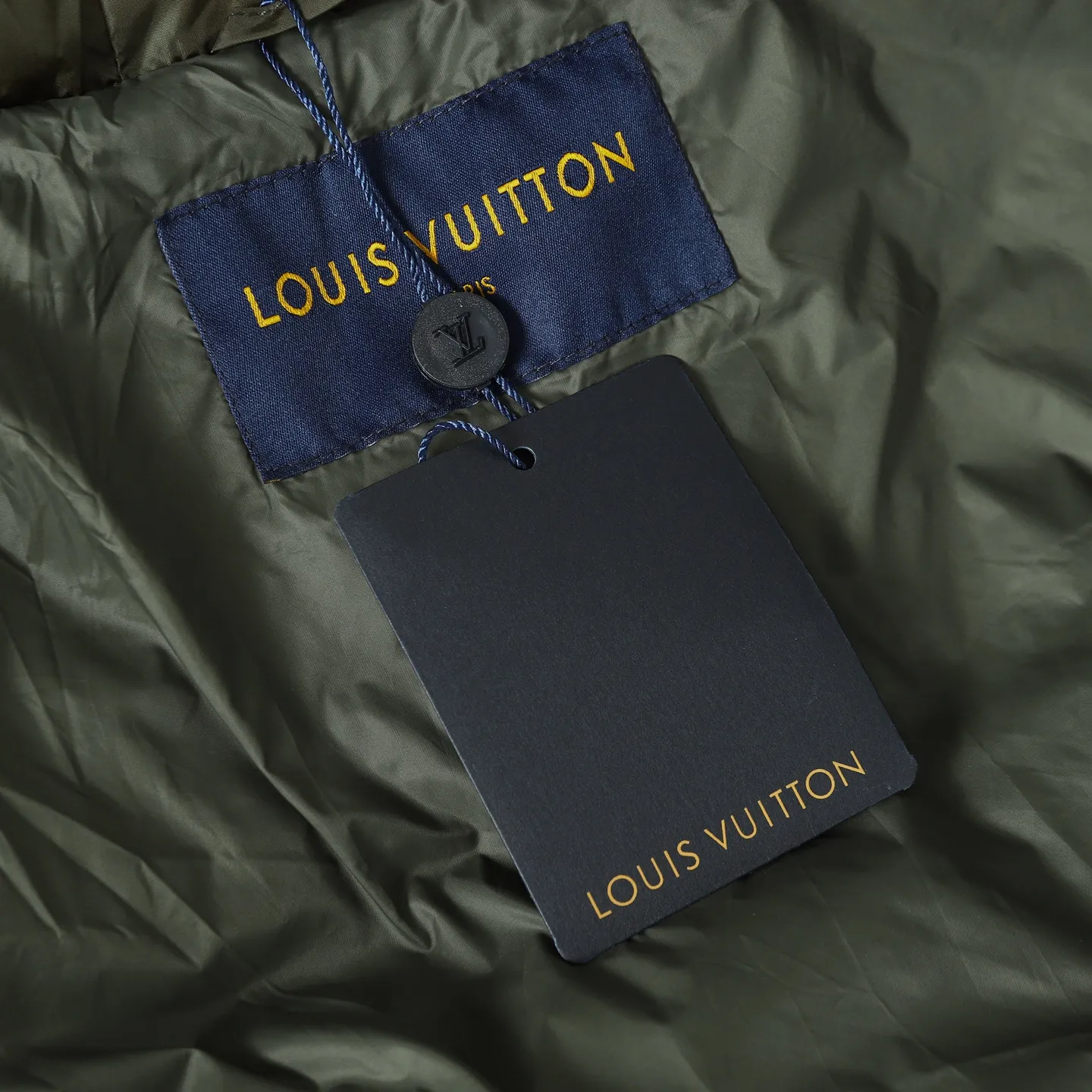 Louis Vuitton Down Jacket Olive Monogram - Image 6