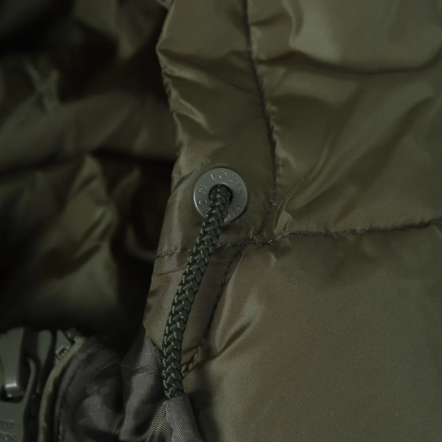 Louis Vuitton Down Jacket Olive Monogram - Image 7