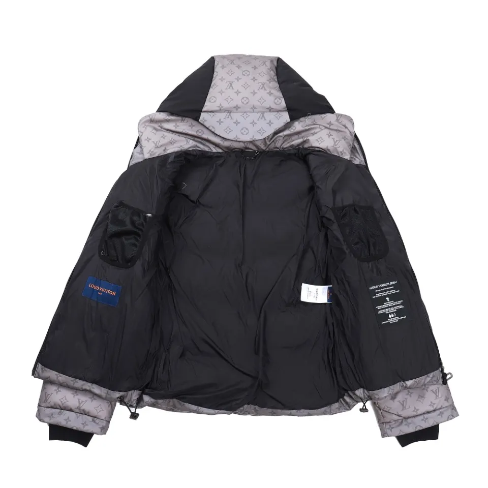 Louis Vuitton 2054 Down Jacket Black Monogram - Image 3