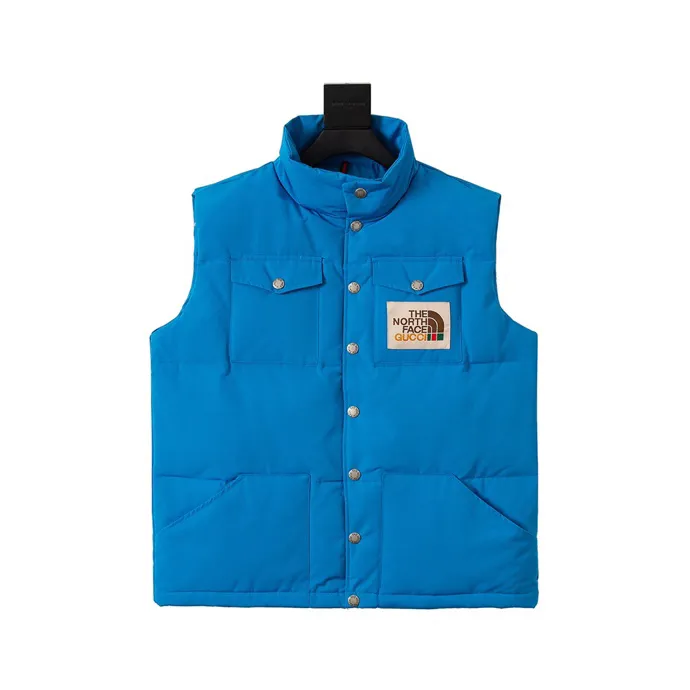 THE NORTH FACE GUCCI Down Vest Blue