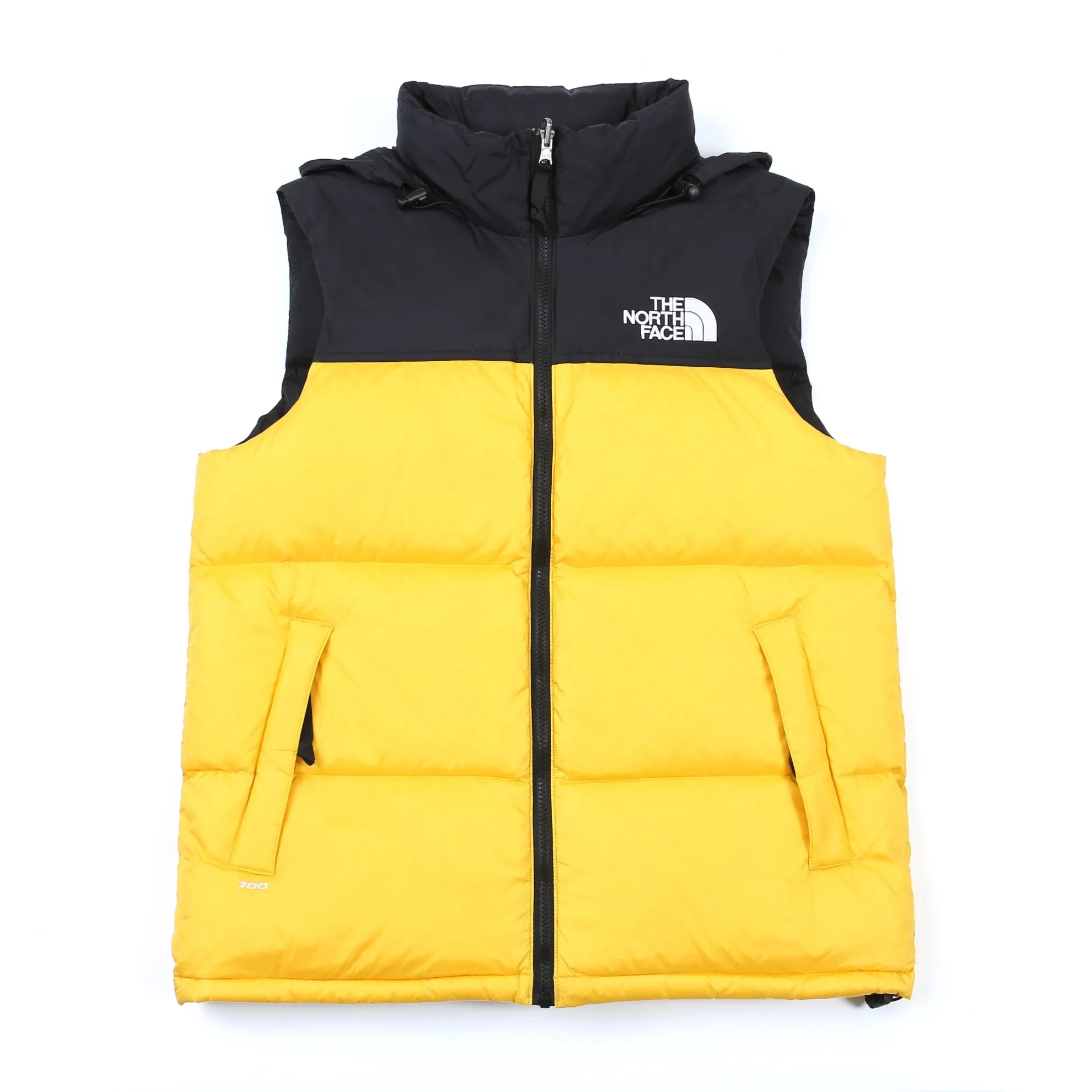 The North Face 1996 Nuptse Vest Yellow Black