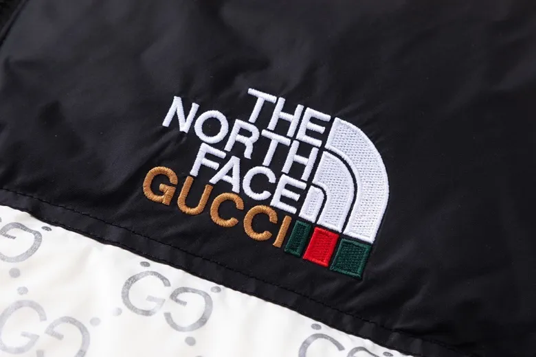 Gucci x The North Face Logo Down Jacket White - Image 5