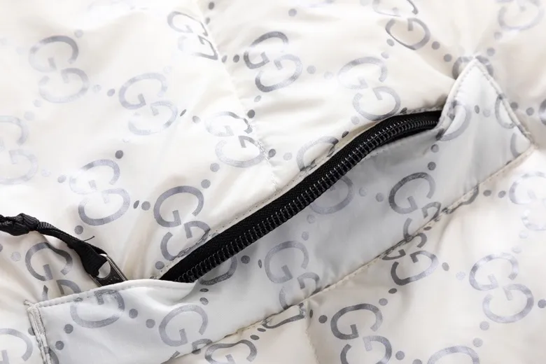 Gucci x The North Face Logo Down Jacket White - Image 7