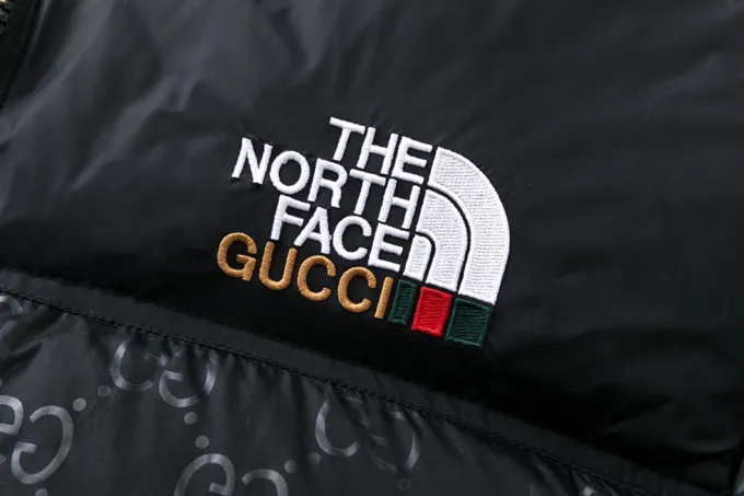 Gucci x The North Face Down Jacket Black Monogram - Image 5