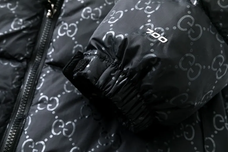 Gucci x The North Face Down Jacket Black Monogram - Image 7