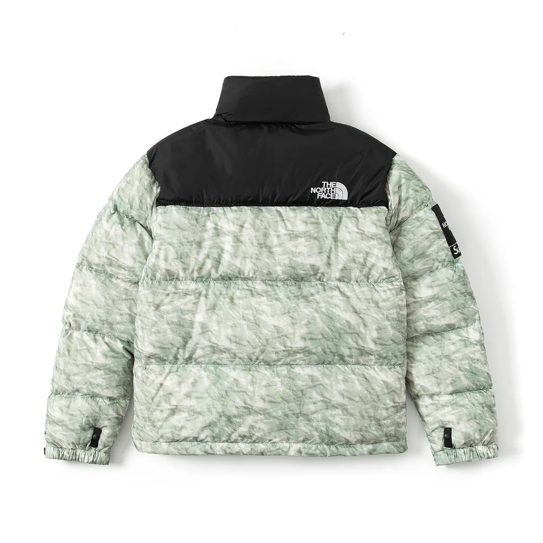 The North Face Supreme TNF Crinkle Jacket Green - Image 3