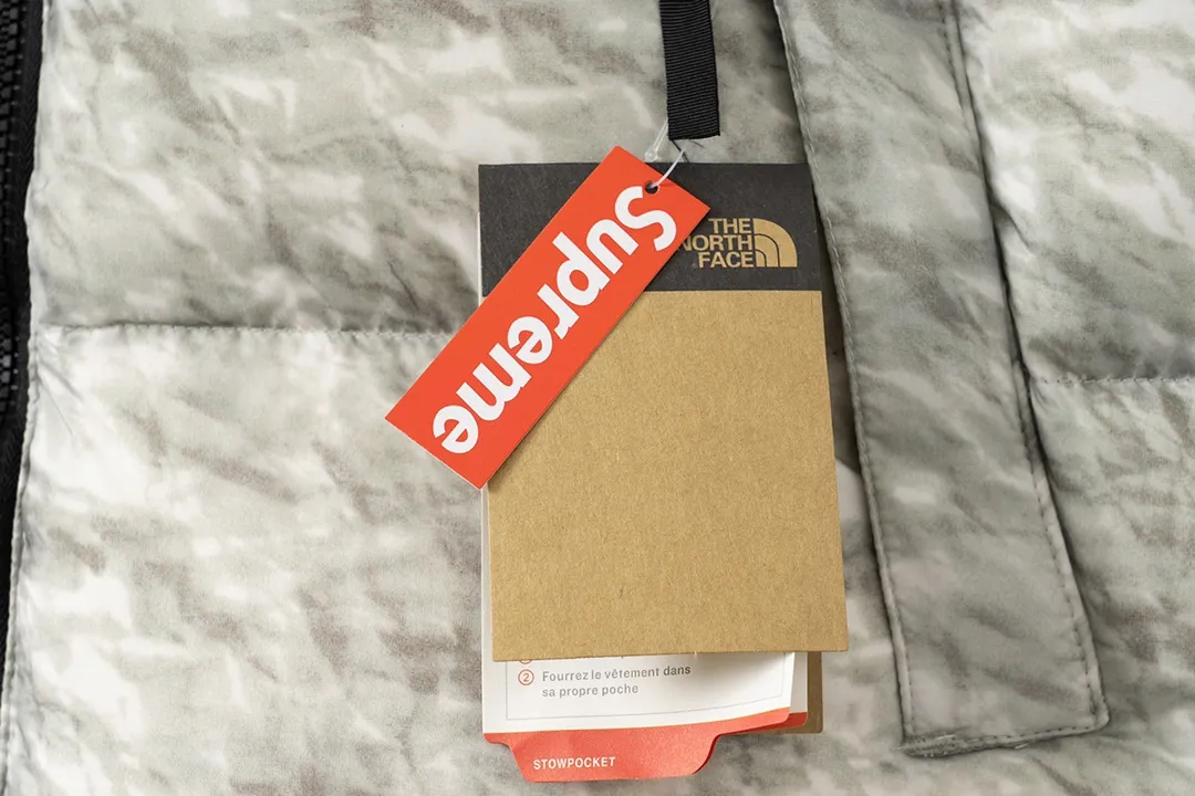 The North Face Supreme TNF Crinkle Jacket Green - Image 6