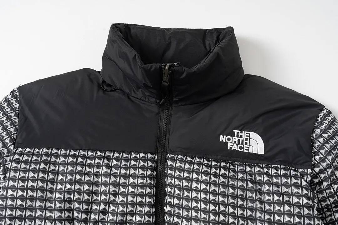 The North Face Supreme TNF 96 Down Jacket Black Houndstooth - Image 5