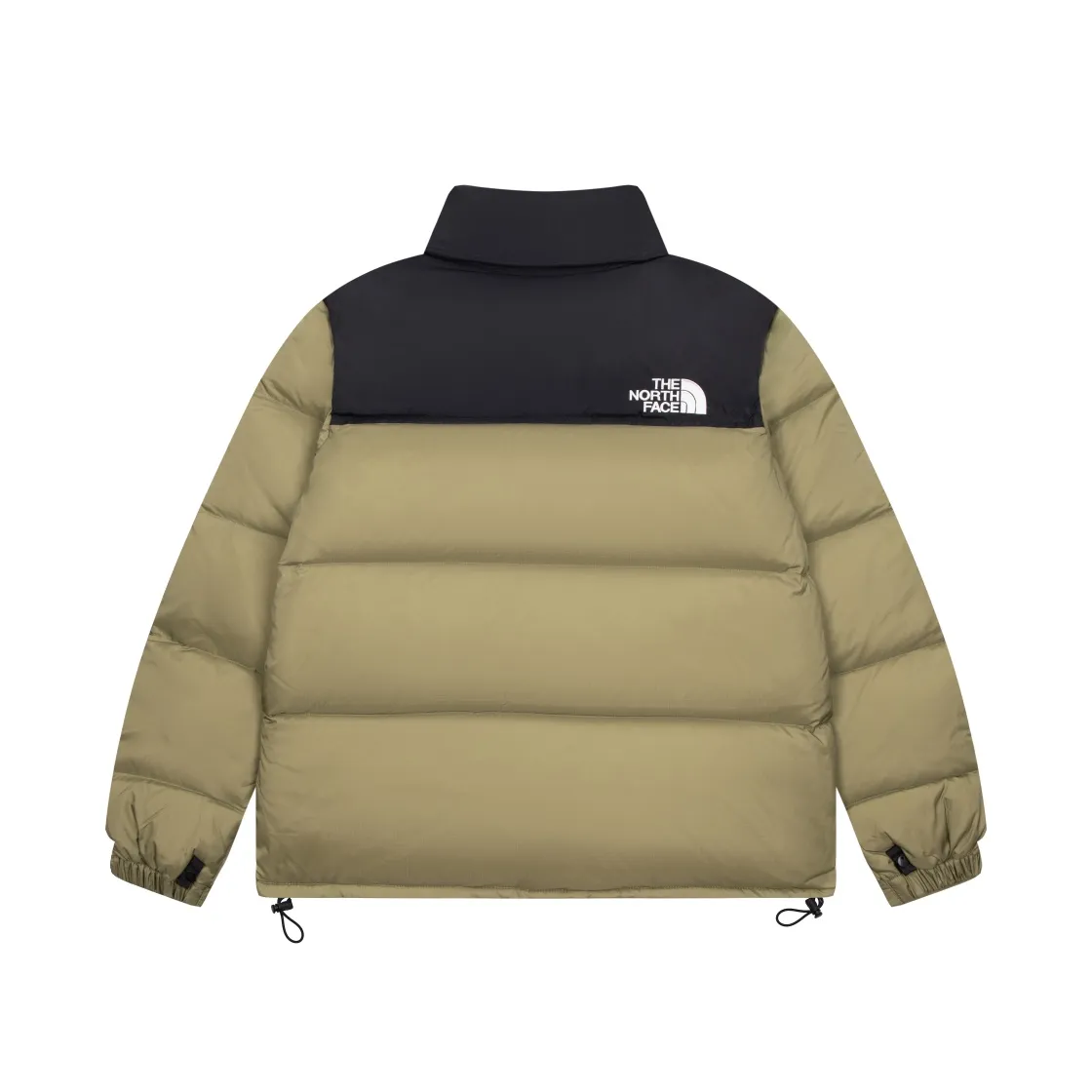 The North Face 1996 Nuptse Jacket Olive Black - Image 3