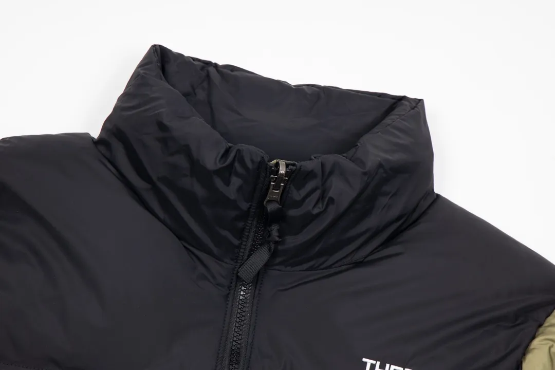 The North Face 1996 Nuptse Jacket Olive Black - Image 8