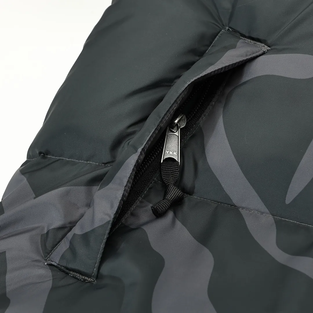 The North Face Kaws Nuptse Jacket Black Camo - Image 7