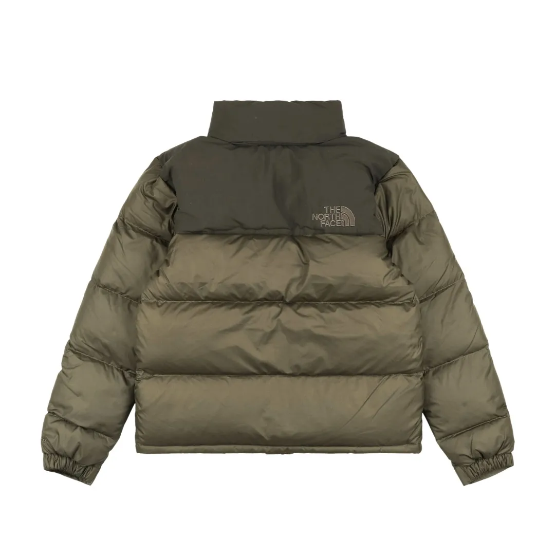 The North Face 1996 Nuptse Jacket Olive Green - Image 3