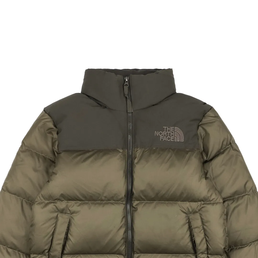 The North Face 1996 Nuptse Jacket Olive Green - Image 4