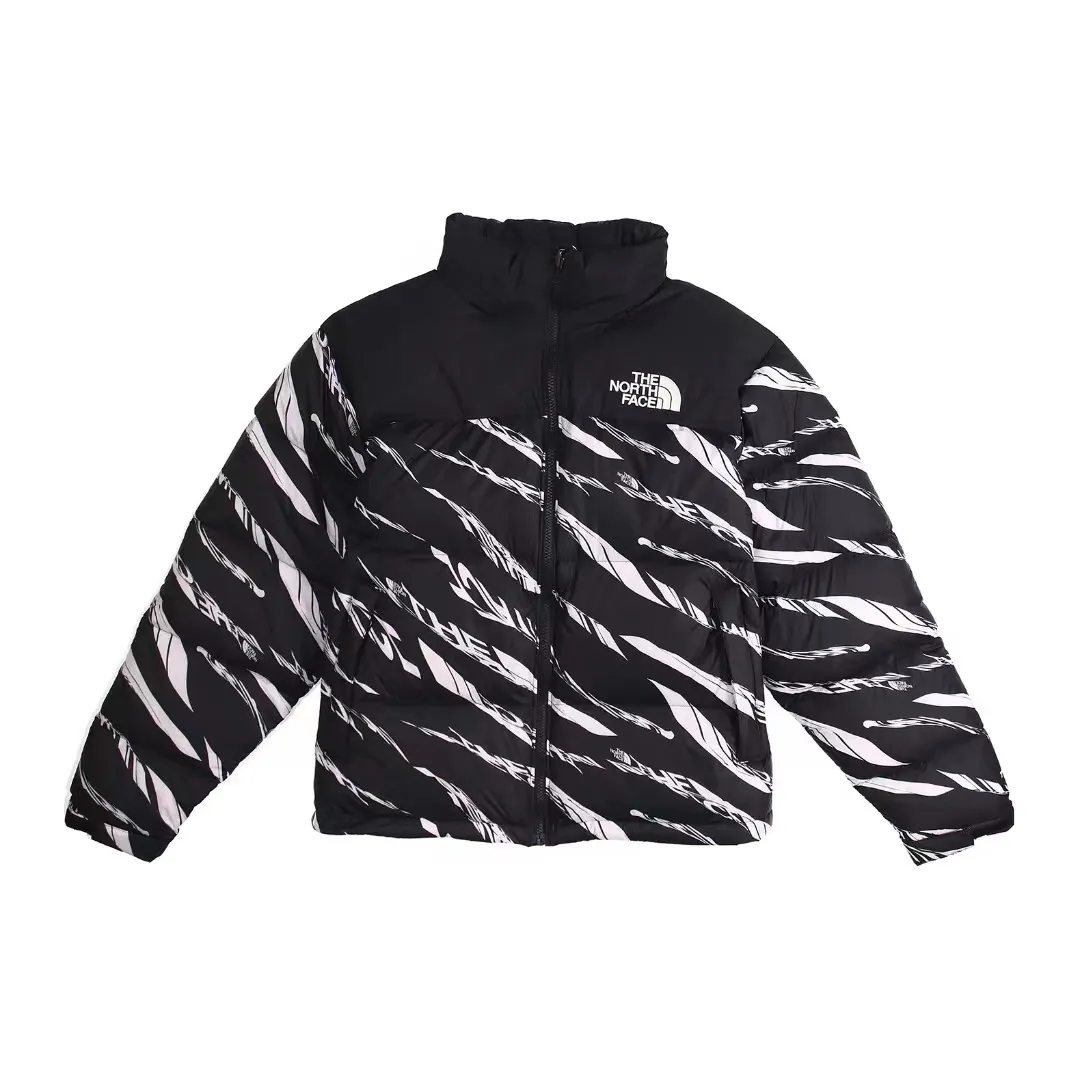 The North Face Zebra Down Jacket BlackWhite