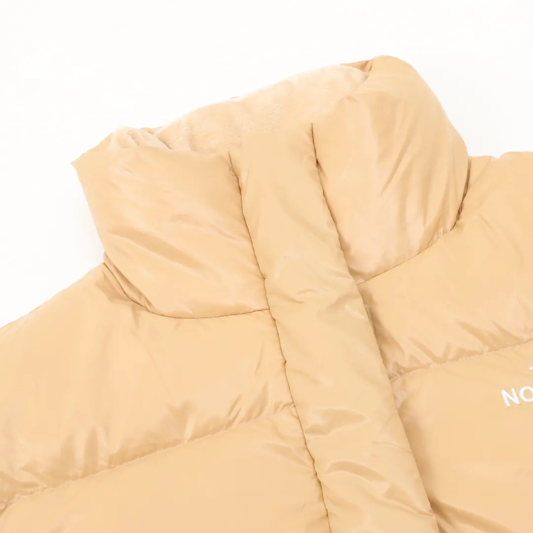 The North Face 86 Short Down Jacket Beige - Image 4