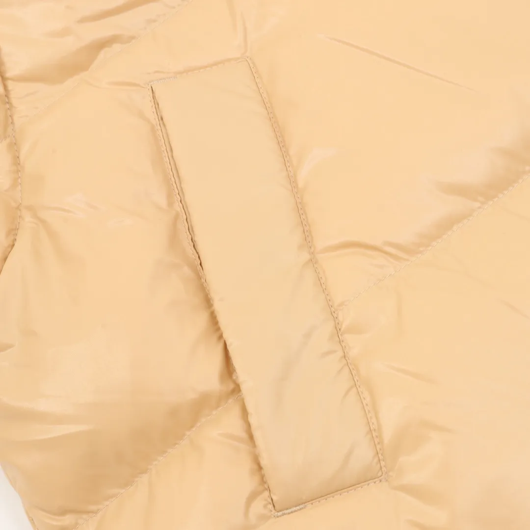 The North Face 86 Short Down Jacket Beige - Image 6