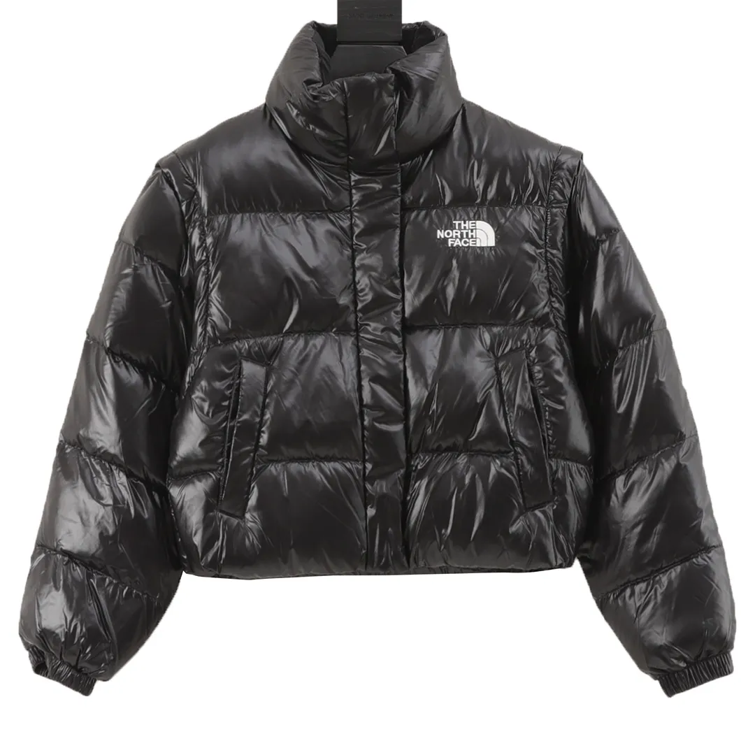 The North Face 86L Down Jacket Black Cropped
