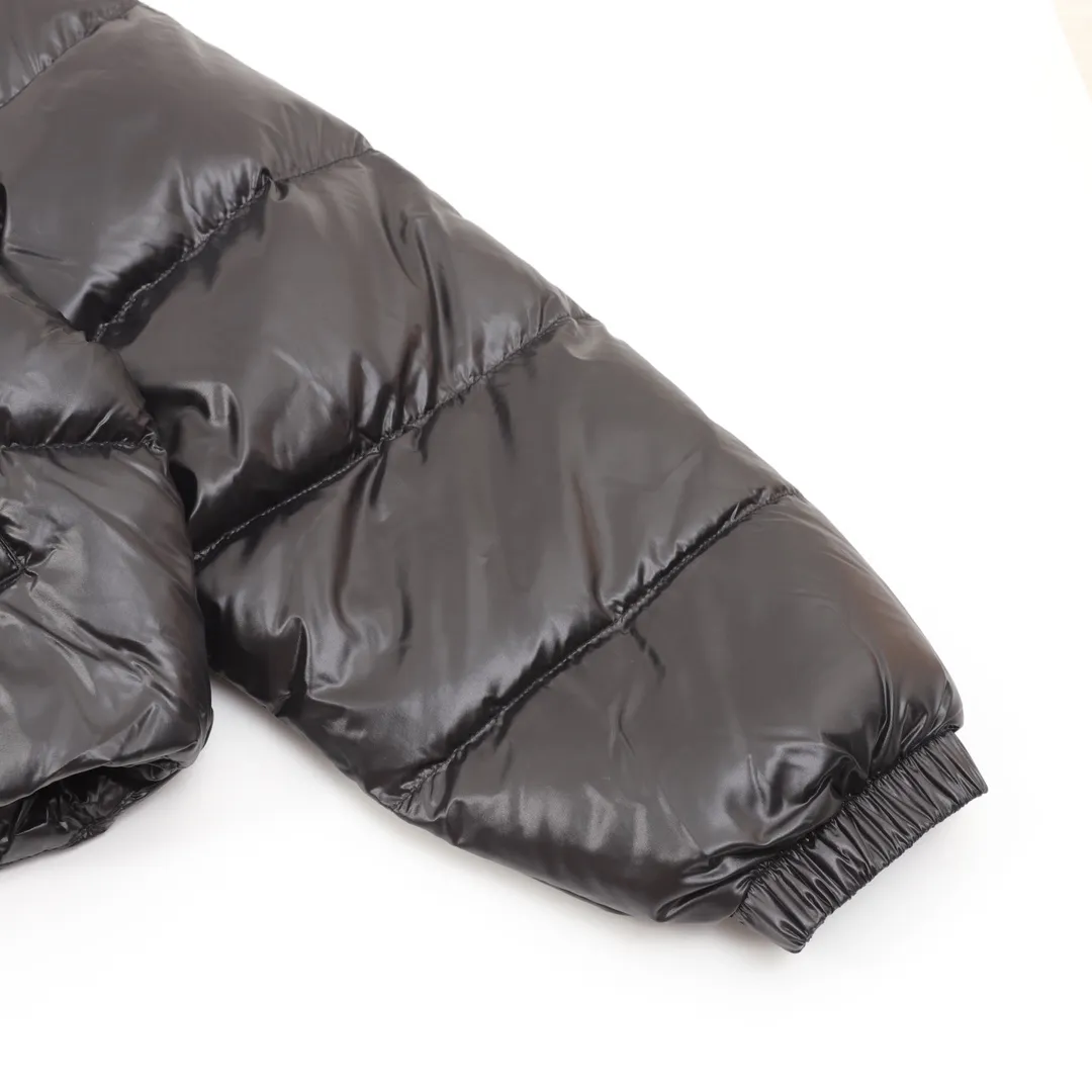 The North Face 86L Down Jacket Black Cropped - Image 6