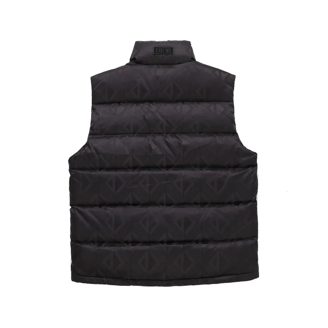 Dior Limited Edition Quilted Down Vest Black - Image 3