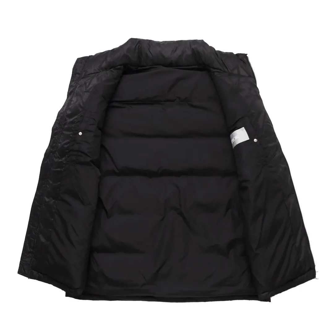 Dior Limited Edition Quilted Down Vest Black - Image 4