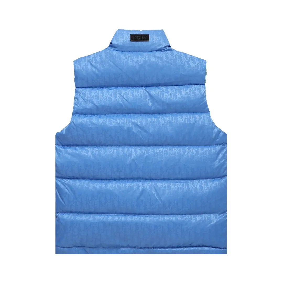 Dior Limited Edition Classic Monogram Vest Blue - Image 3