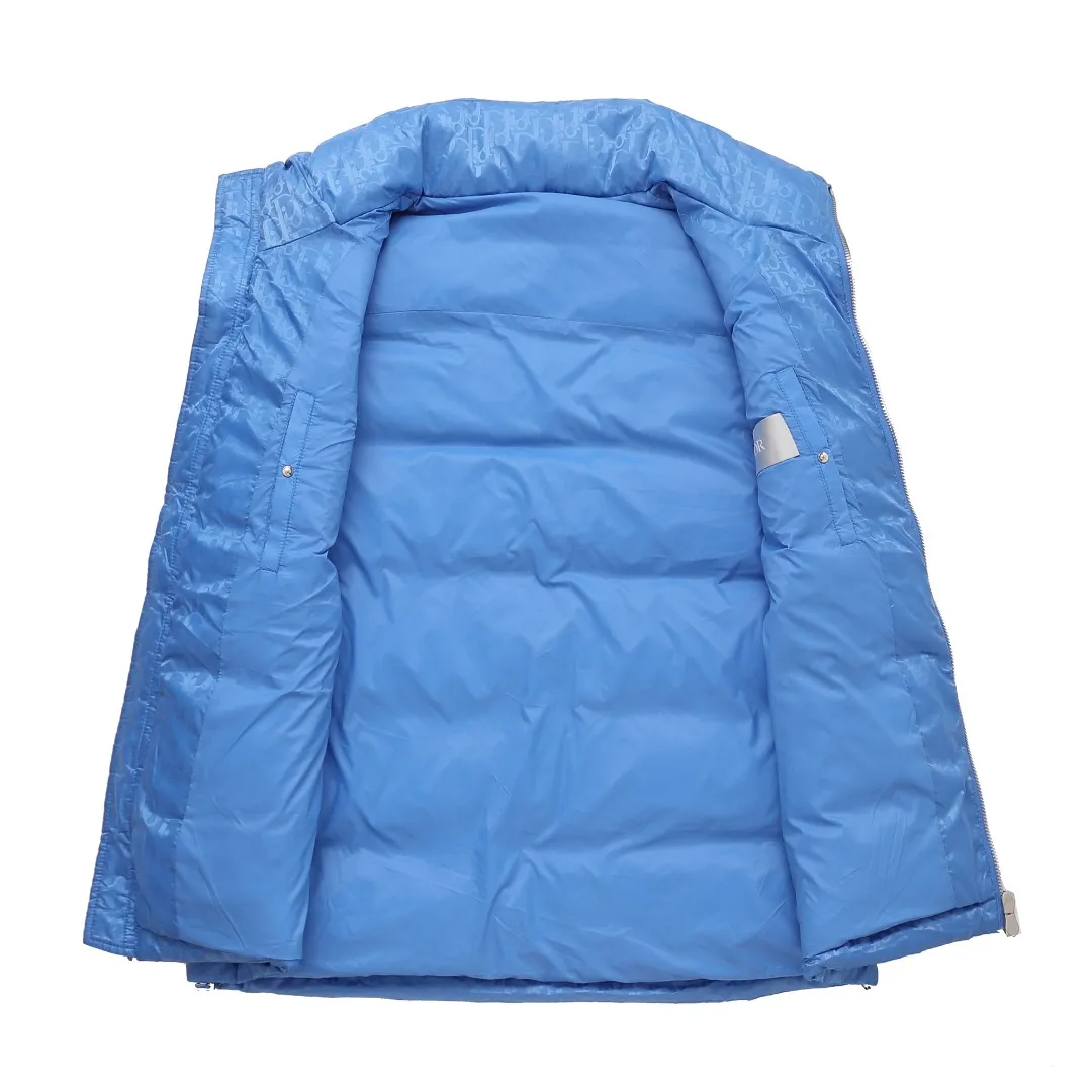 Dior Limited Edition Classic Monogram Vest Blue - Image 4