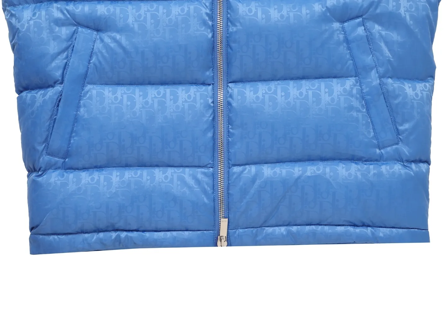 Dior Limited Edition Classic Monogram Vest Blue - Image 8