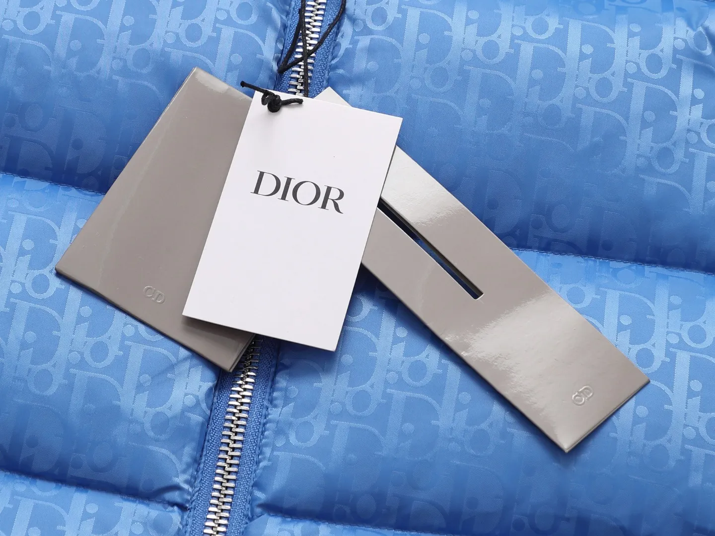 Dior Limited Edition Classic Monogram Vest Blue - Image 10