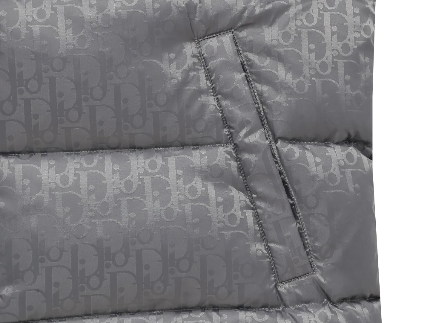 Dior Limited Edition Down Vest Grey Classic - Image 8