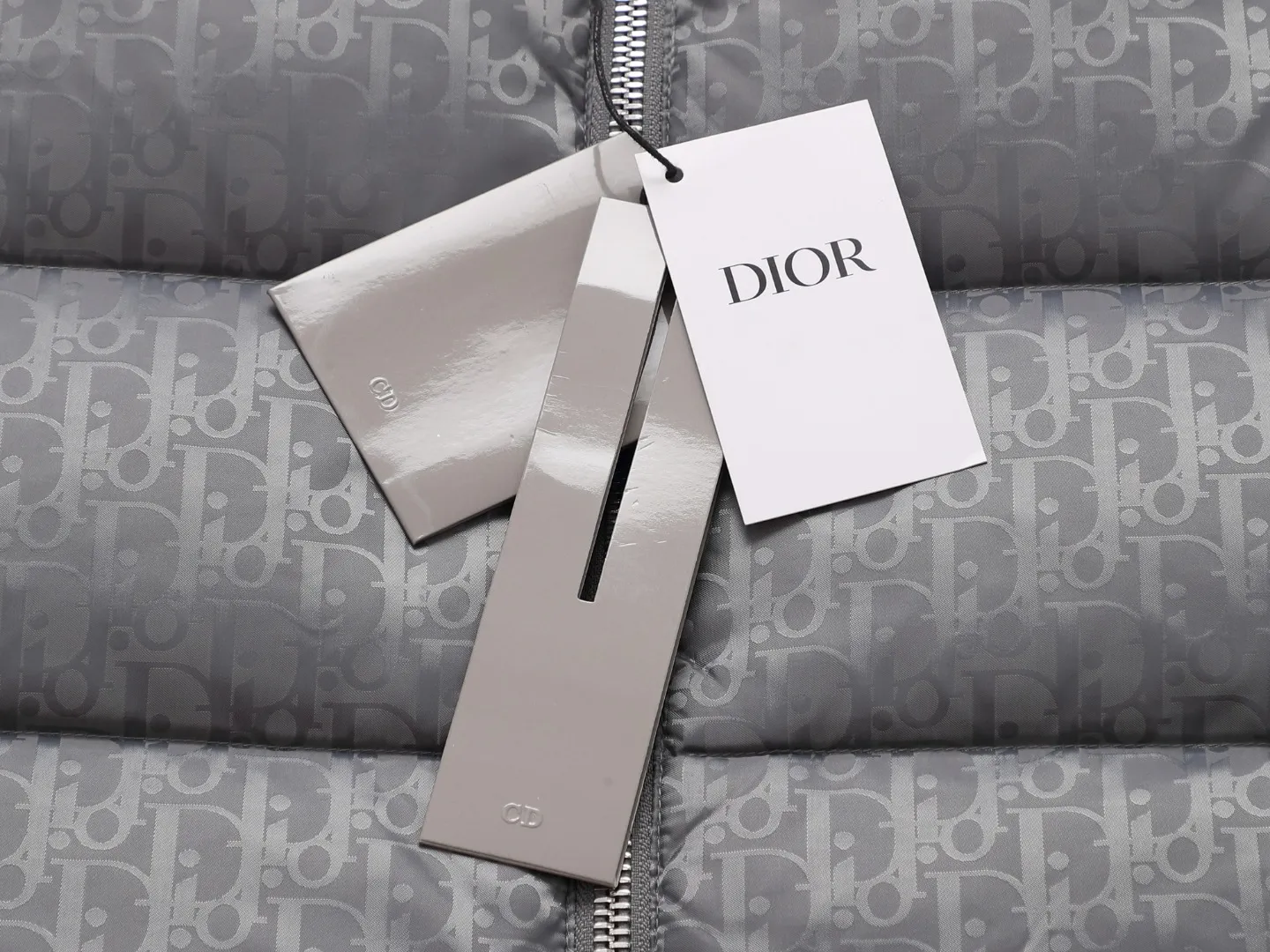Dior Limited Edition Down Vest Grey Classic - Image 9