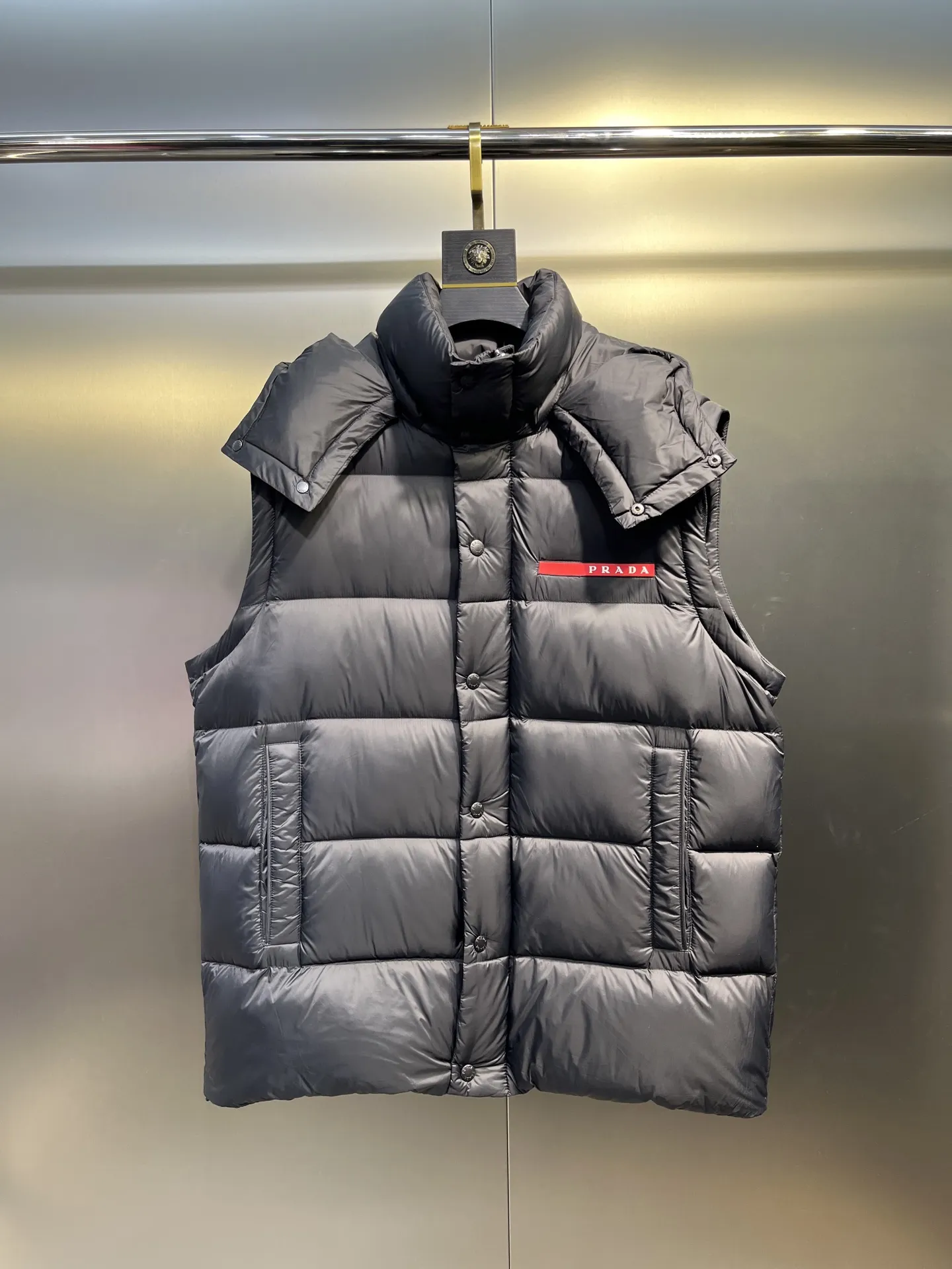 Prada Down Jacket Black Winter Collection - Image 13