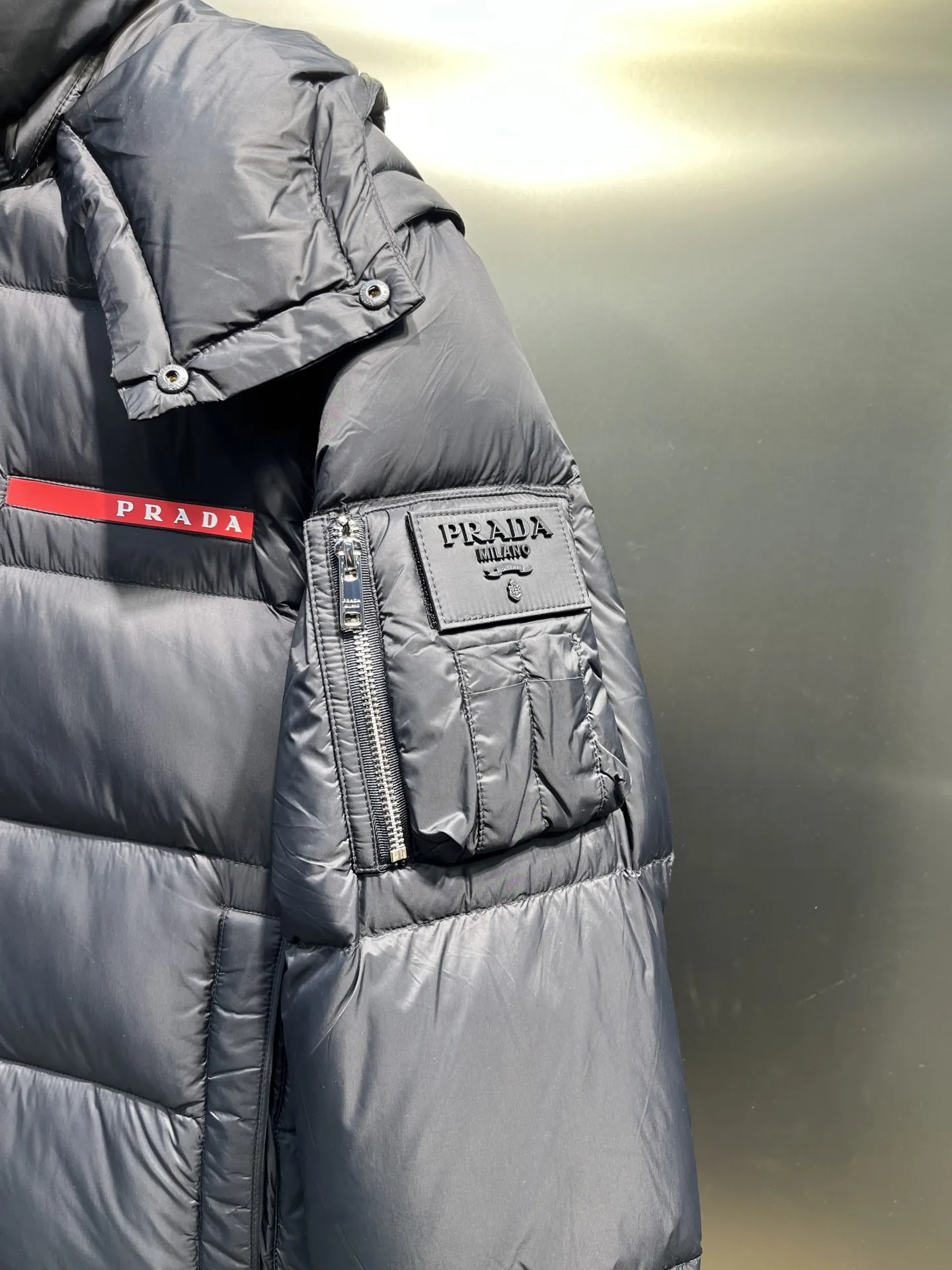 Prada Down Jacket Black Winter Collection - Image 4