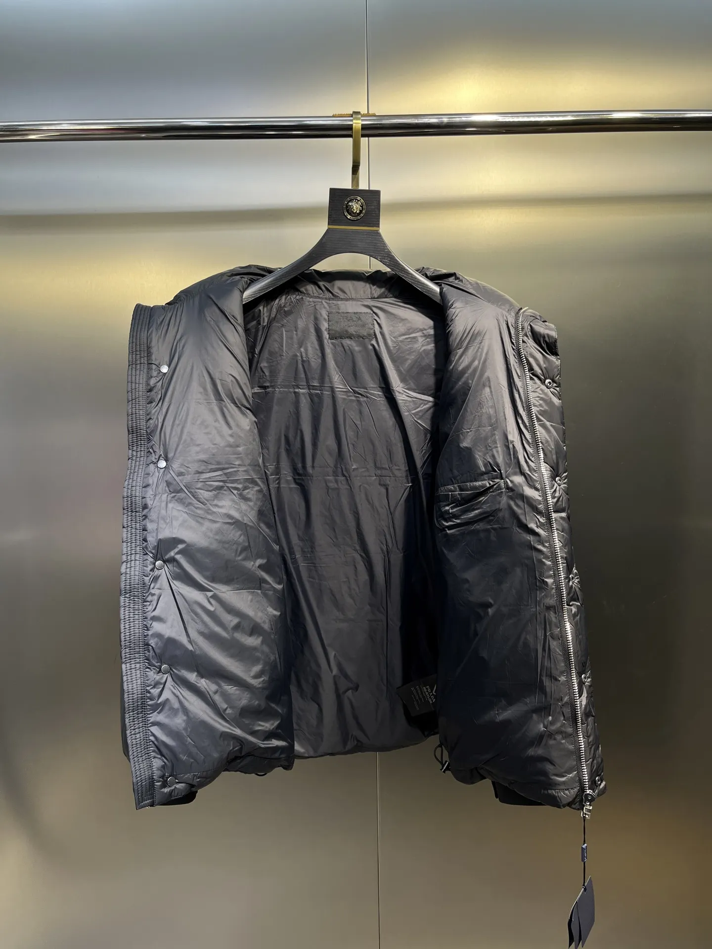 Prada Down Jacket Black Winter Collection - Image 10