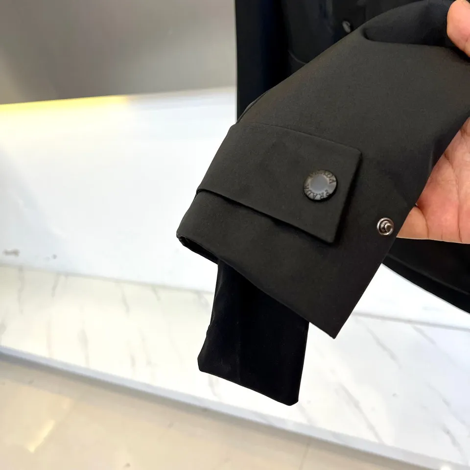 Prada Down Jacket Black Hooded Style - Image 6