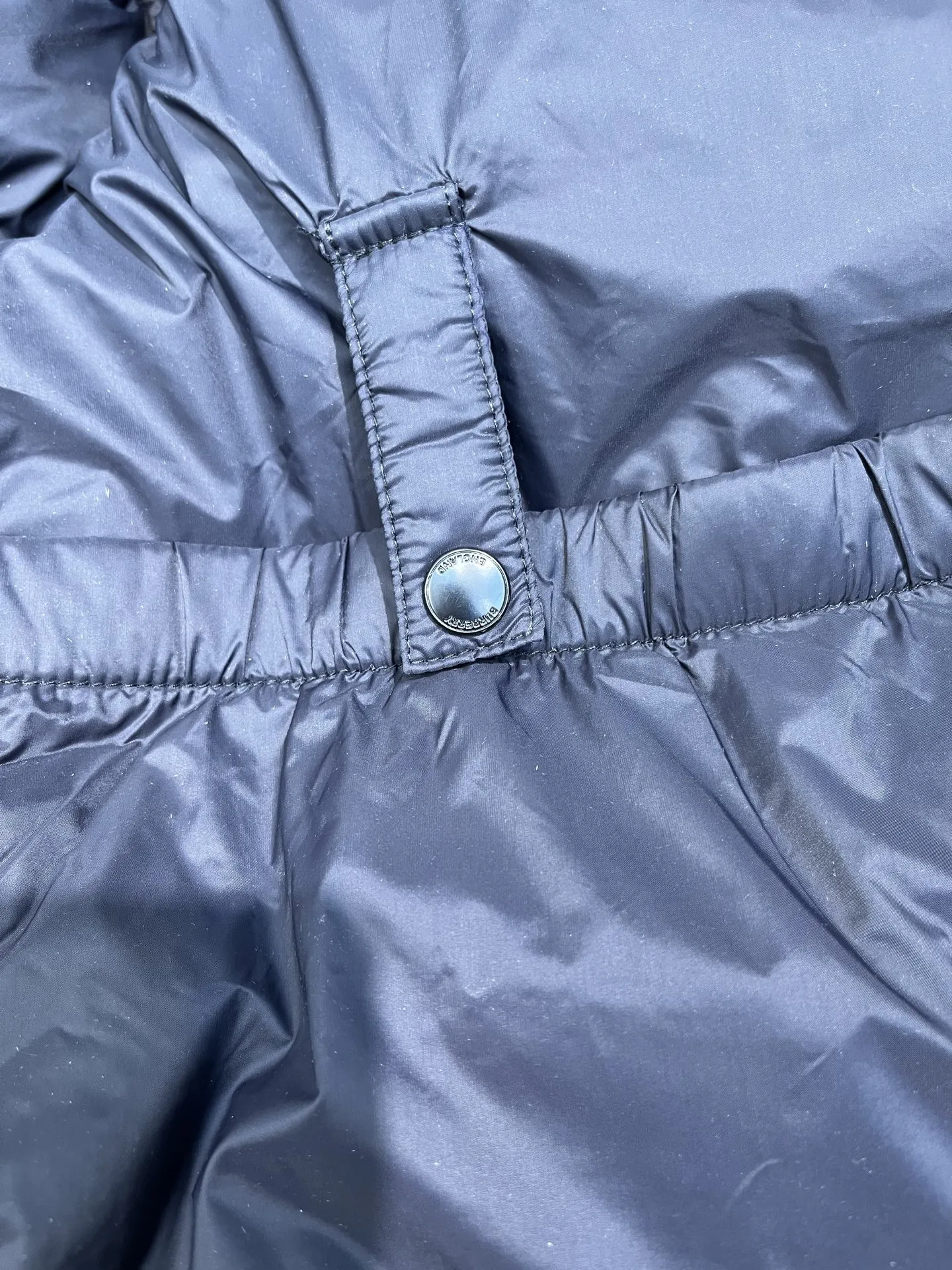 Prada Down Jacket Hooded Blue Puffer - Image 8