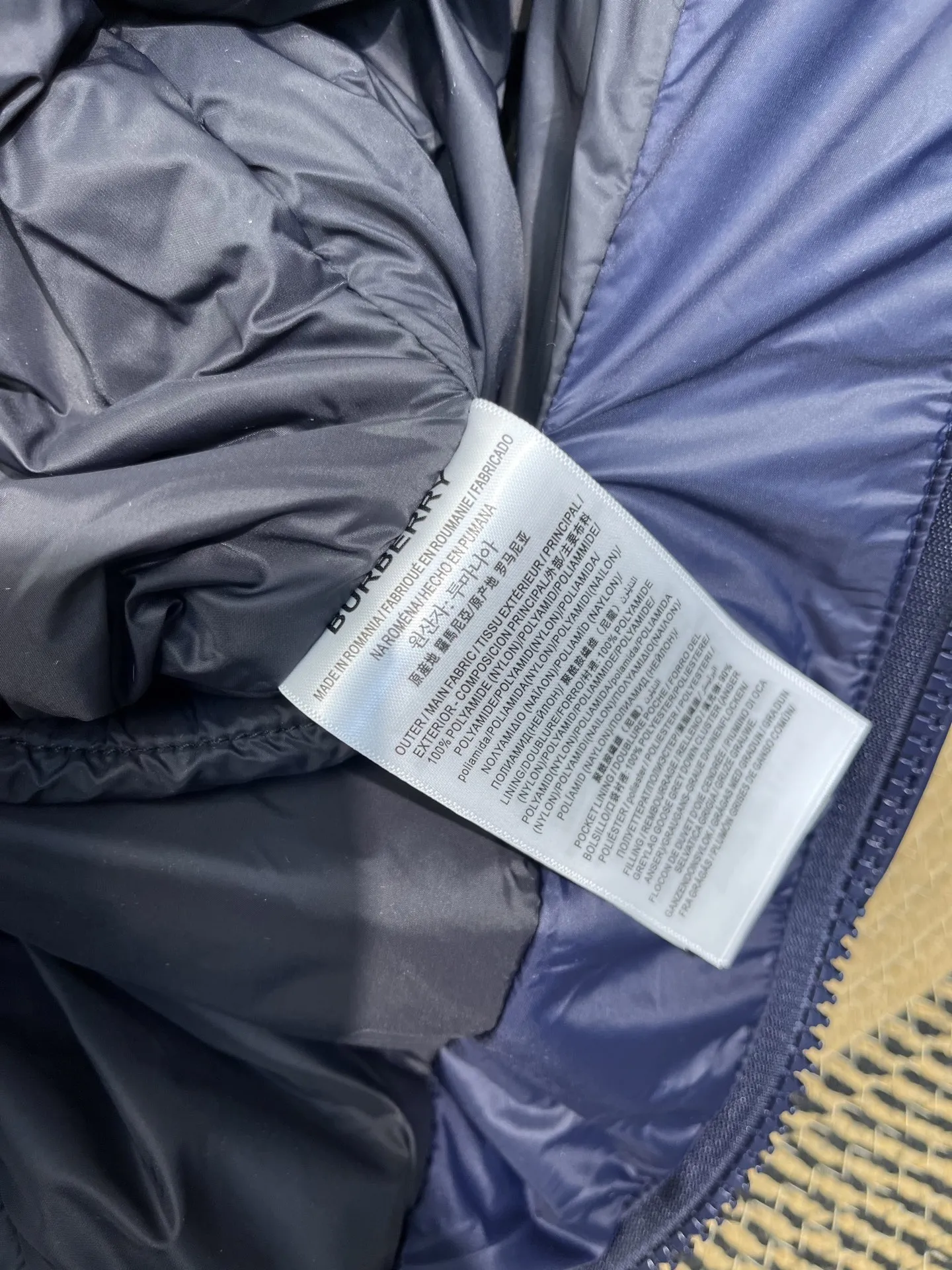 Prada Down Jacket Hooded Blue Puffer - Image 9