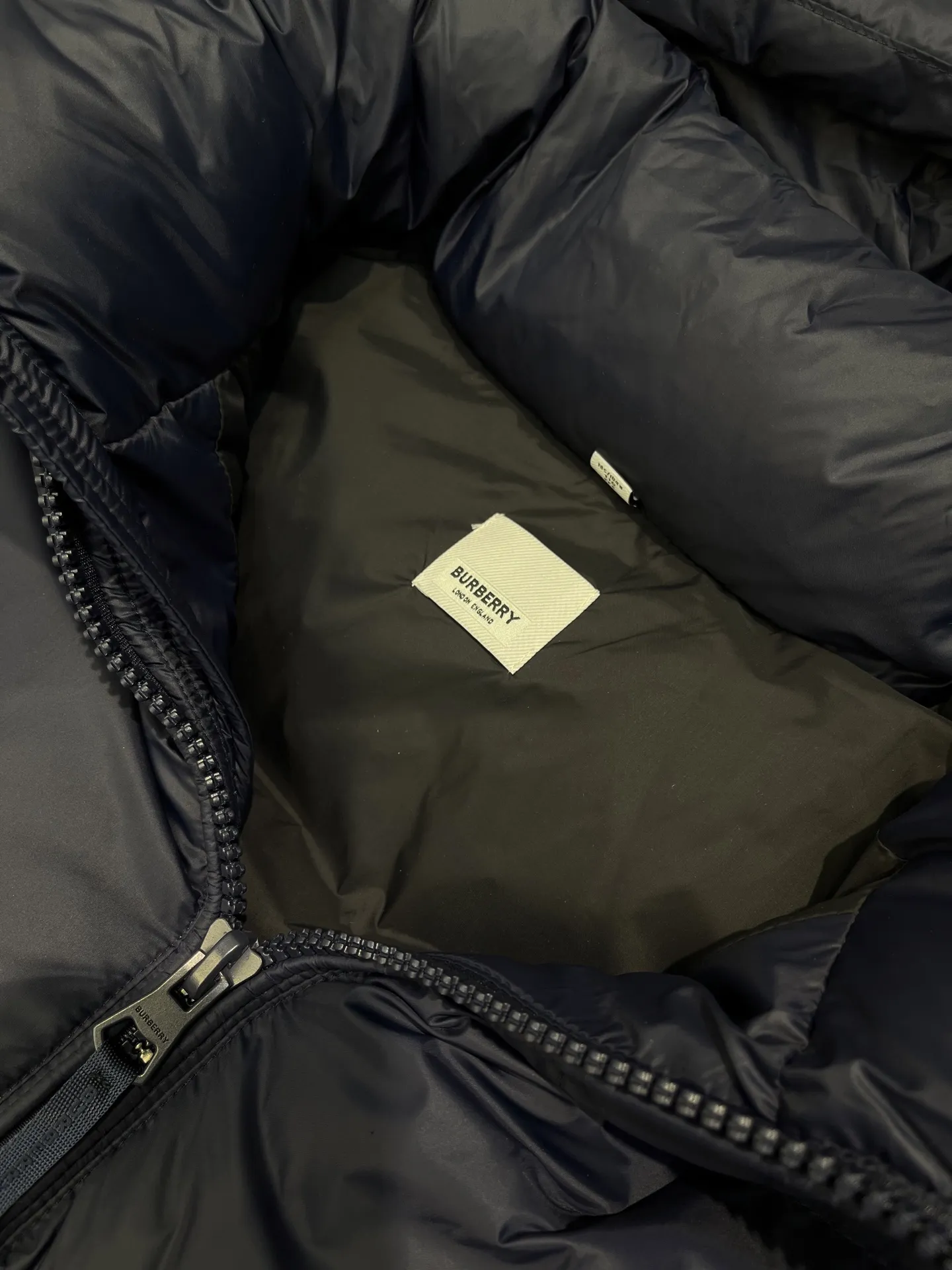 Prada Down Jacket Hooded Blue Puffer - Image 10