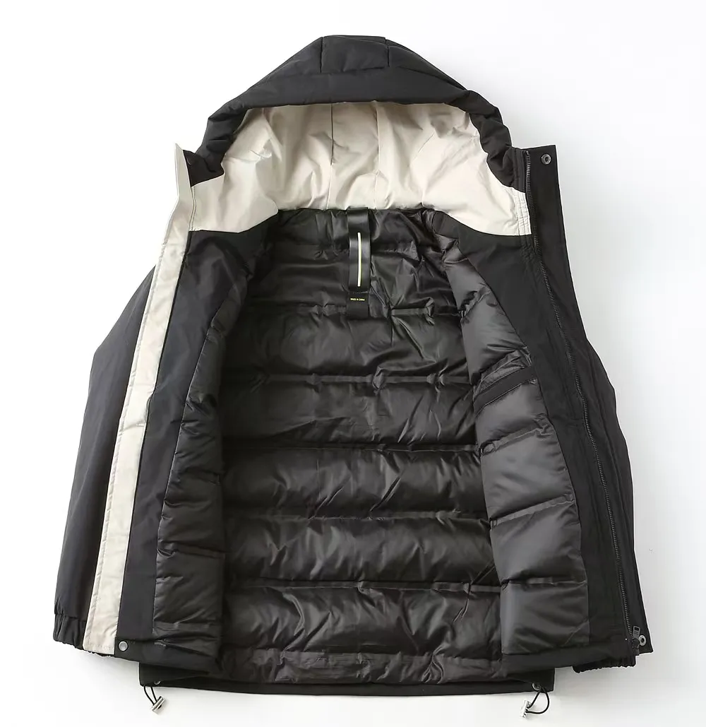 Prada Hooded Down Jacket White Unisex - Image 7