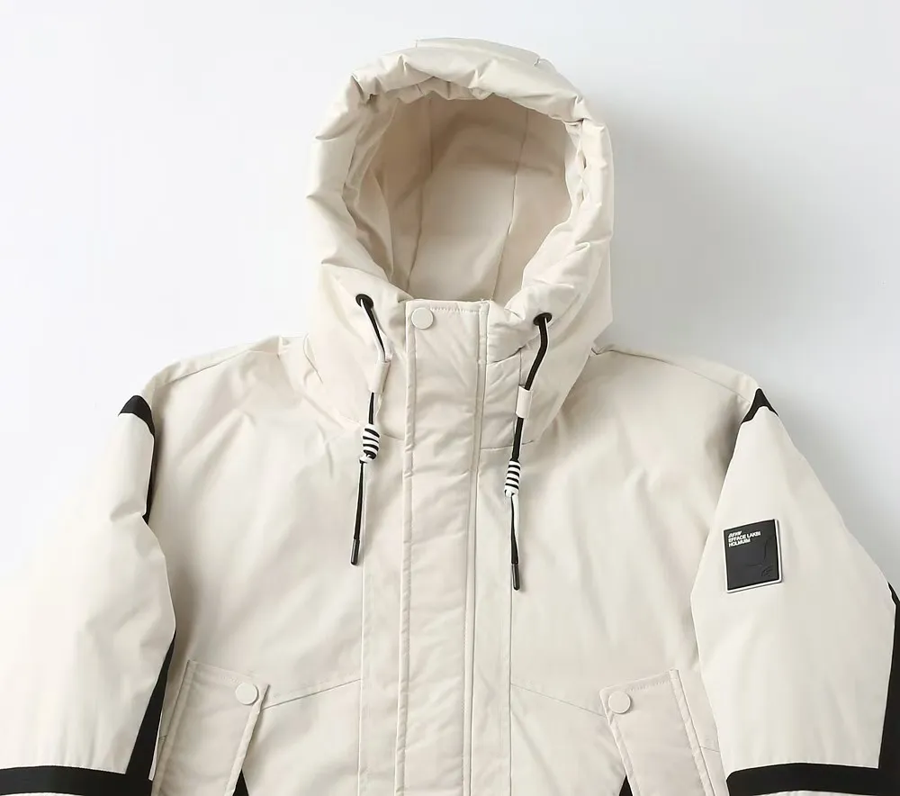 Prada Hooded Down Jacket White Unisex - Image 6