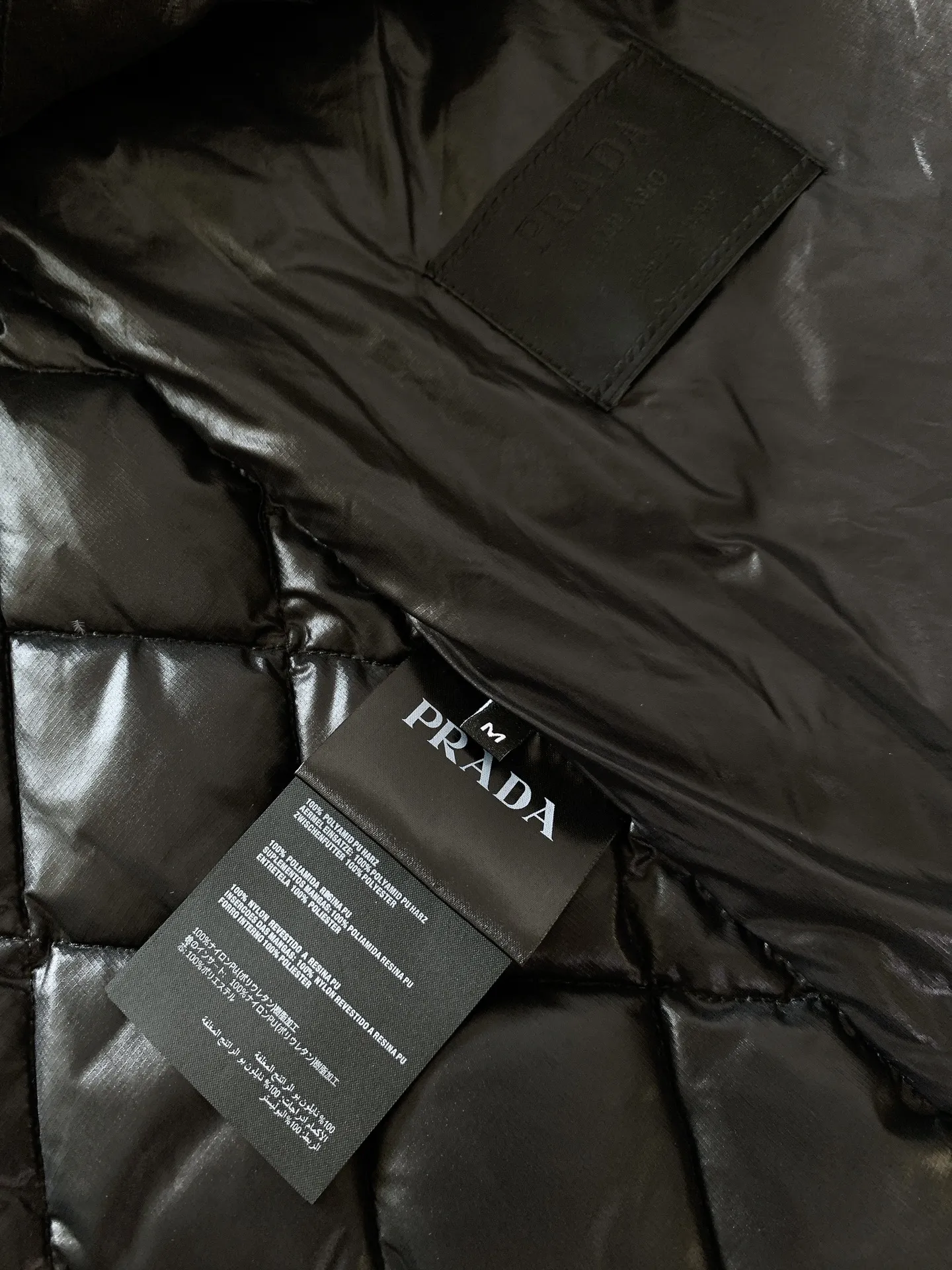 Prada Quilted Down Vest Black Classic - Image 9