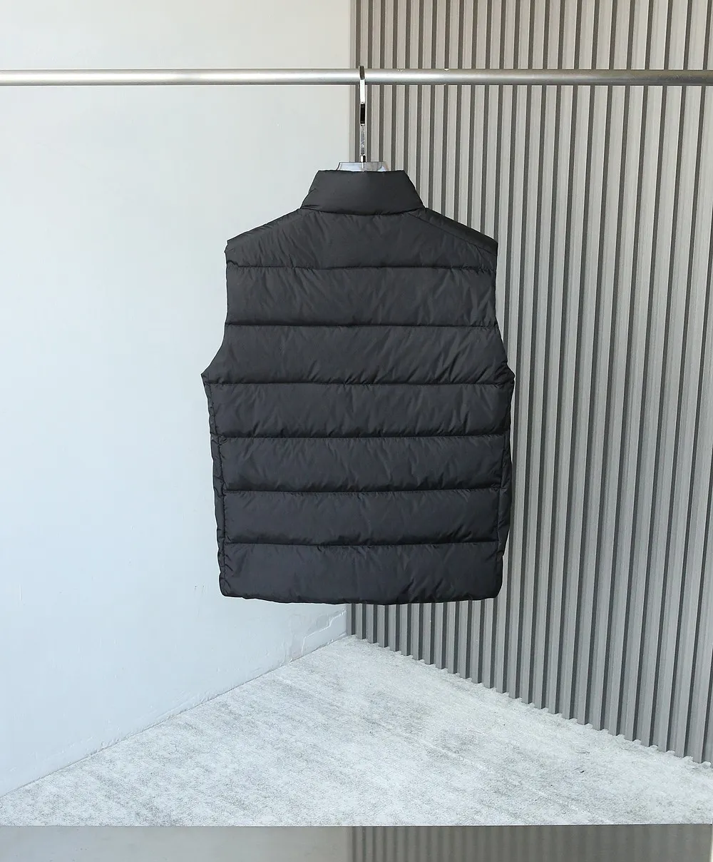Prada Re-Nylon Down Vest Cocoa Brown - Image 3