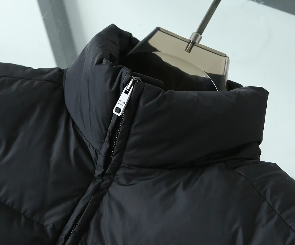 Prada Re-Nylon Down Vest Cocoa Brown - Image 5