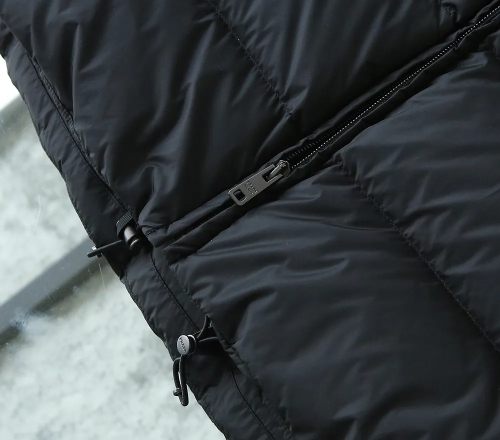 Prada Re-Nylon Down Vest Cocoa Brown - Image 9