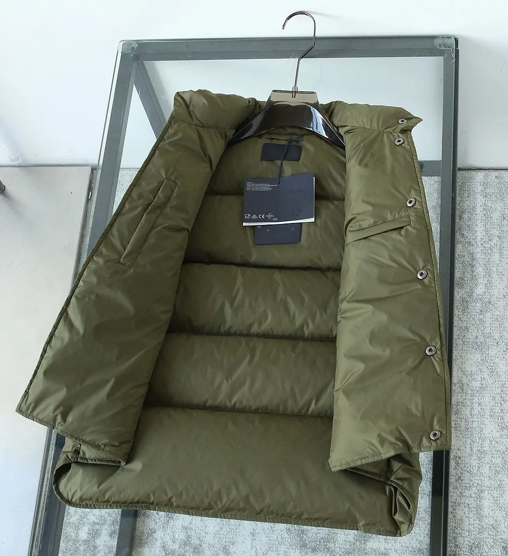Prada Re-Nylon Down Vest Cocoa Brown Classic - Image 7