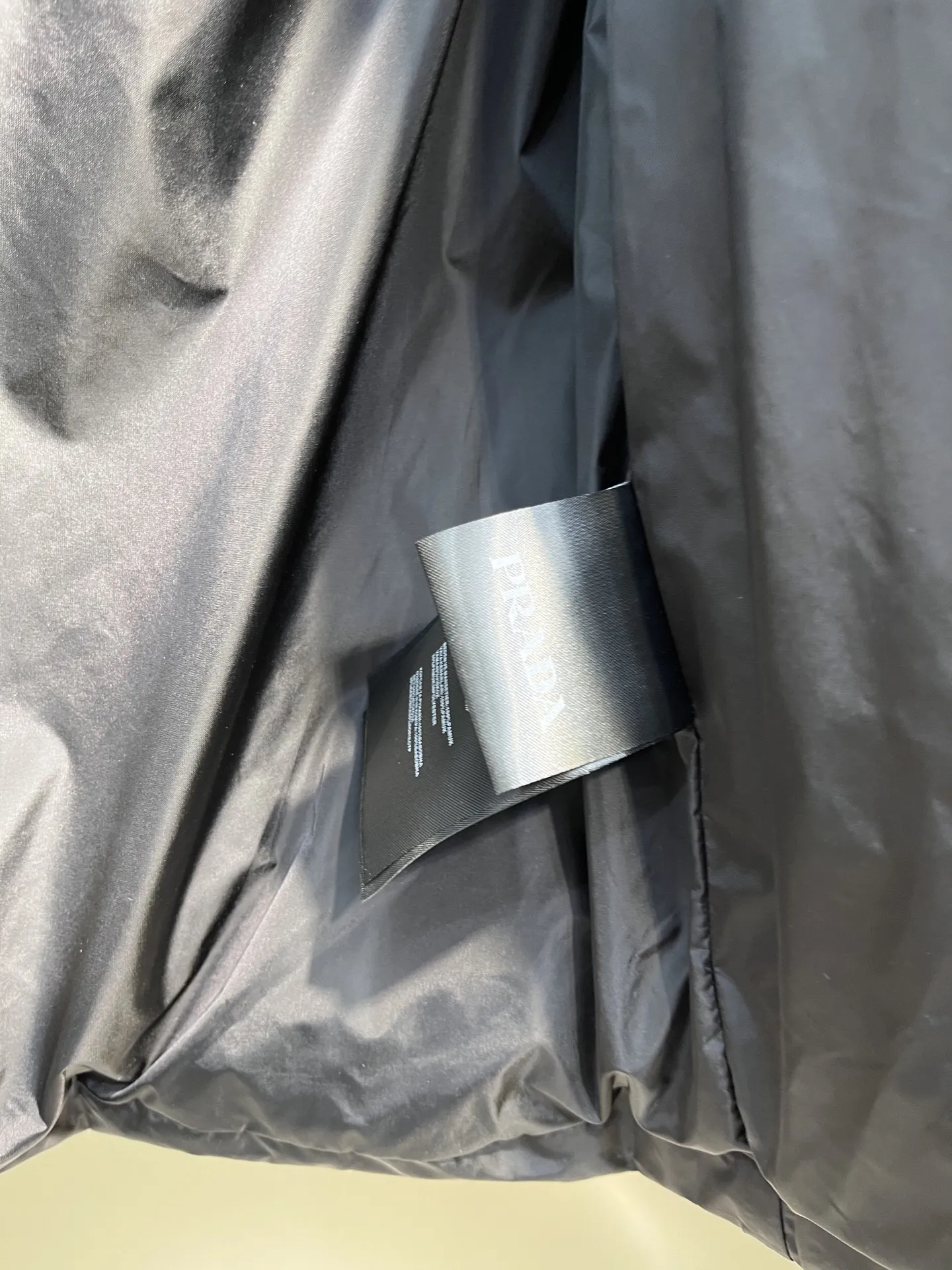 Prada Minimalist Down Vest Black - Image 11