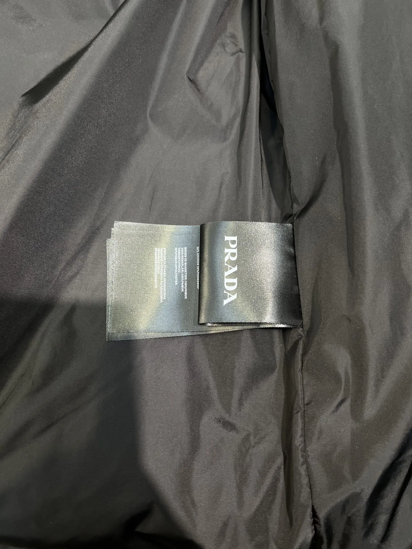 Prada Minimalist Down Vest Black - Image 12