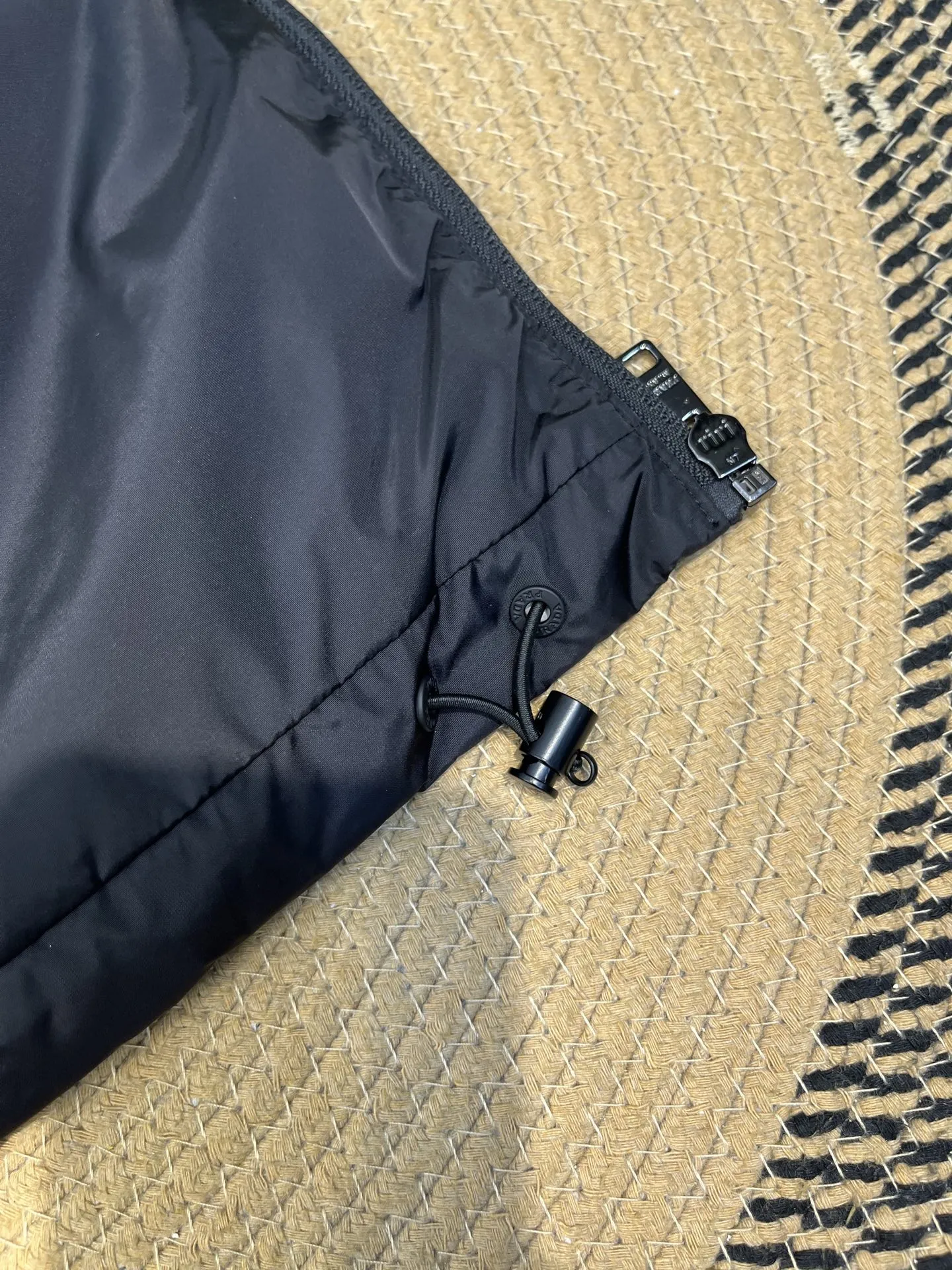 Prada Minimalist Down Vest Black - Image 13