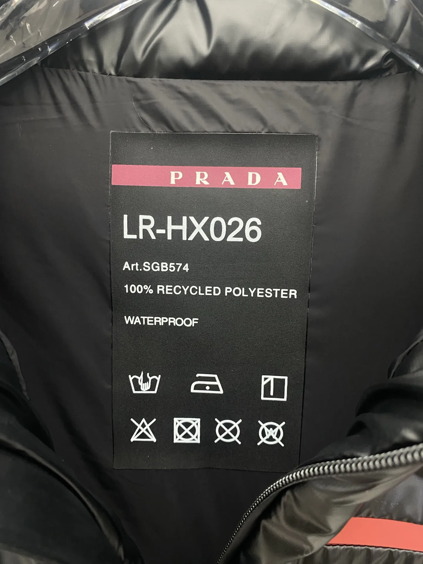Prada Re-Nylon Down Vest Black Regular - Image 8